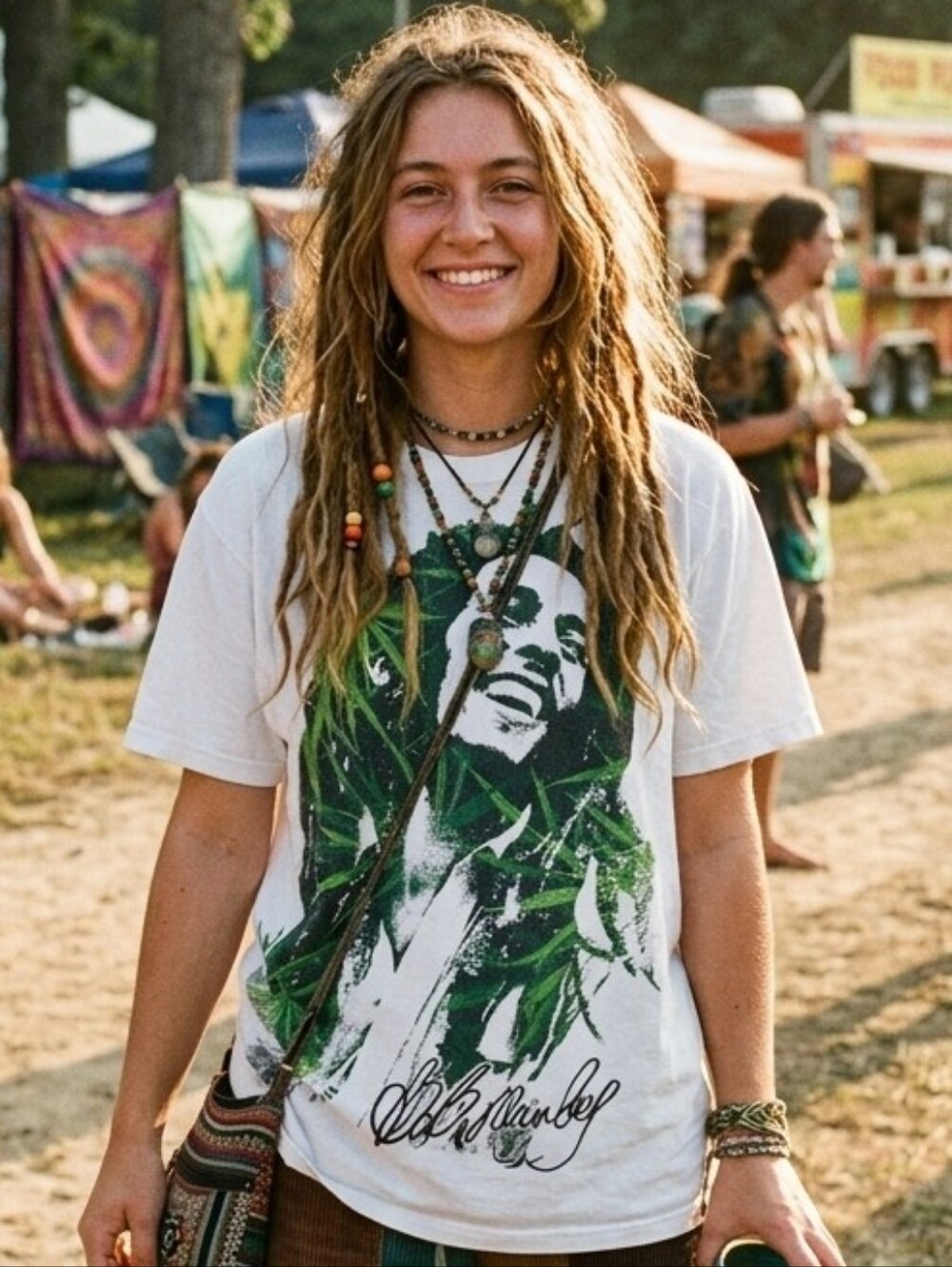 Bob Marley Zion Tag T-shirt
